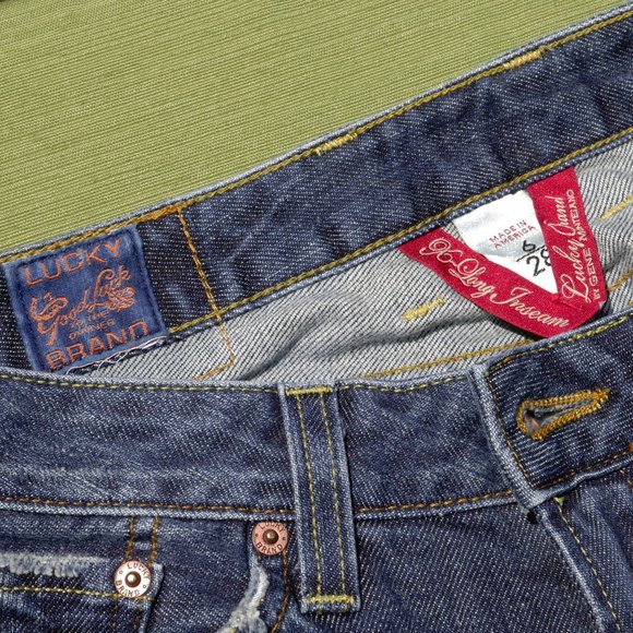 Lucky Brand Lola Boot Size 6 Size 28 X-Long Length Hemmed to 34" - Picture 12 of 12